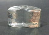 Small Clear Resin Heart Shaped Paper Weight
