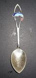 Vintage Ucluelet, BC Enamel Salmon Collectible Spoon - Treasure Valley Antiques & Collectibles
