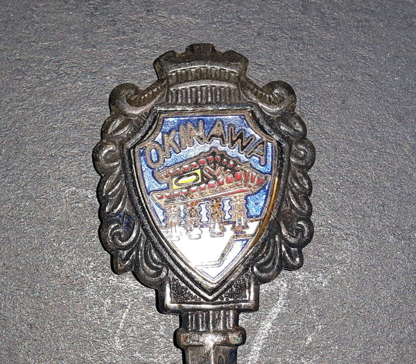 Vintage Okinawa, Japan Collectible Spoon - Treasure Valley Antiques & Collectibles