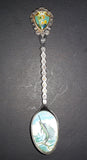 Vintage Florida Palm Trees Marlin Bowl Collectible Spoon