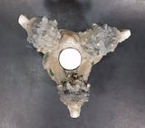 Wolf Wolves Three Headed Decorative Candle Holder Wildlife Collectible - Treasure Valley Antiques & Collectibles