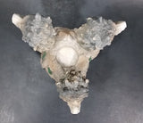 Wolf Wolves Three Headed Decorative Candle Holder Wildlife Collectible - Treasure Valley Antiques & Collectibles