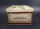 Vintage R. Forrester Painting of Railroad Railway Train Station Full of Passengers Hinged Tin Container Made in Great Britain - Treasure Valley Antiques & Collectibles