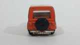 Vintage Jeep CJ-7 Orange Die Cast Toy Car Vehicle with Opening Doors - Treasure Valley Antiques & Collectibles