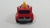 2004 Matchbox Airport Fire Tanker Truck Red Die Cast Toy Car Emergency Vehicle