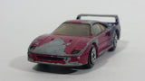 1997 Matchbox Ferrari F40 Purple to Blue Die Cast Toy Dream Car Vehicle
