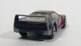 1997 Matchbox Ferrari F40 Purple to Blue Die Cast Toy Dream Car Vehicle