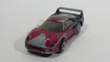1997 Matchbox Ferrari F40 Purple to Blue Die Cast Toy Dream Car Vehicle