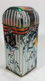 Collectible Churchill's of England Jukebox 2000 Money Bank Rock & Roll Tin Container