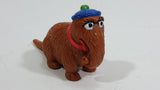 Vintage Sesame Street Snuffleupagus Character Applause PVC Figure 4 1/4" Long