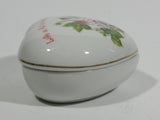 Vintage 1980 Designers Collection Strawberry Shortcake Fine Porcelain Heart Shaped Trinket Box WWA Inc Made in Japan