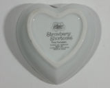 Vintage 1980 Designers Collection Strawberry Shortcake Fine Porcelain Heart Shaped Trinket Box WWA Inc Made in Japan