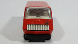 Vintage Tonka Emergency Ambulance Van Orange Red Pressed Steel Toy Car Paramedics Medic Rescue Vehicle - Treasure Valley Antiques & Collectibles