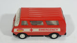 Vintage Tonka Emergency Ambulance Van Orange Red Pressed Steel Toy Car Paramedics Medic Rescue Vehicle - Treasure Valley Antiques & Collectibles