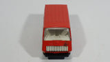 Vintage Tonka Emergency Ambulance Van Orange Red Pressed Steel Toy Car Paramedics Medic Rescue Vehicle - Treasure Valley Antiques & Collectibles