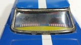 Vintage Classic Blue Muscle Car #8 Wind Up Tin Toy Car Vehicle - Working - Treasure Valley Antiques & Collectibles