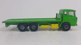 Vintage 1971 Lesney Products Matchbox Super Kings DAF K-13/20 Green Yellow Semi Truck Die Cast Toy Car Vehicle Rig - Treasure Valley Antiques & Collectibles