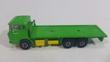 Vintage 1971 Lesney Products Matchbox Super Kings DAF K-13/20 Green Yellow Semi Truck Die Cast Toy Car Vehicle Rig - Treasure Valley Antiques & Collectibles