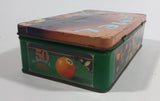 1992 Camel Joe's Cigarettes Smokes Billiards Pool Hinged Tin Metal Container Tobacco Collectible
