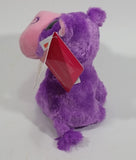 Wild Republic Li'l Sweet and Sassy Wild Grape Purple Hippopotamus Hippo Stuffed Toy Plushy New with Tags