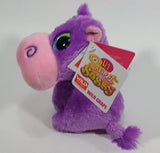 Wild Republic Li'l Sweet and Sassy Wild Grape Purple Hippopotamus Hippo Stuffed Toy Plushy New with Tags