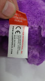 Wild Republic Li'l Sweet and Sassy Wild Grape Purple Hippopotamus Hippo Stuffed Toy Plushy New with Tags