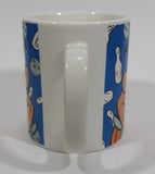 1993 MSC China Hanna Barbera The Flintstones Fred Flintstone Cartoon Character Ceramic Coffee Mug Television Collectible