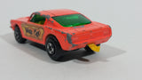 Vintage 1970 Lesney Products Matchbox Superfast Wildcat Dragster Bright Orange No. 8 Die Cast Toy Muscle Car Vehicle