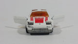 Vintage Majorette Nissan 300 ZX Turbo T-Top No. 241 White Die Cast Toy Car Vehicle with Opening Doors and Moving Headlights 1/62 Scale Made in France - Treasure Valley Antiques & Collectibles