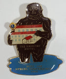 Vintage The Harrison Hotel Sasquatch Lions Club Spring Conference Pin 1989 - Treasure Valley Antiques & Collectibles