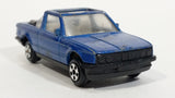 Vintage Unknown Brand BMW 323L Cabriolet Blue Die Cast Toy Car Vehicle Made in Hong Kong