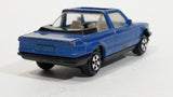 Vintage Unknown Brand BMW 323L Cabriolet Blue Die Cast Toy Car Vehicle Made in Hong Kong