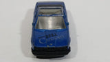 Vintage Unknown Brand BMW 323L Cabriolet Blue Die Cast Toy Car Vehicle Made in Hong Kong