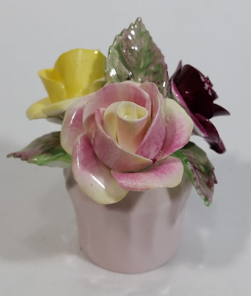 Vintage Staffordshire Bone China Porcelain Floral Flower Bouquet