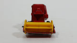 Vintage Lesney Products Matchbox Series No. 65 Claas Combine Harvester Red Die Cast Toy Farming Machinery Equipment Vehicle