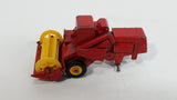 Vintage Lesney Products Matchbox Series No. 65 Claas Combine Harvester Red Die Cast Toy Farming Machinery Equipment Vehicle