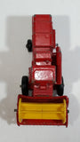 Vintage Lesney Products Matchbox Series No. 65 Claas Combine Harvester Red Die Cast Toy Farming Machinery Equipment Vehicle