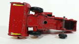 Vintage Lesney Products Matchbox Series No. 65 Claas Combine Harvester Red Die Cast Toy Farming Machinery Equipment Vehicle