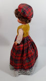 1960's Doll Music Box Clad in Scottish Outfit "Amazing Grace"