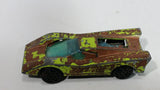 Vintage 1970s TinToys W.T. 238A "Red Shadow" Lime Green Die Cast Toy Sports Car Vehicle - Hong Kong
