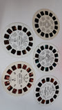 View Master 3D Viewer Red with 5 Vintage Reels (Alice in Wonderland, Winnie-The Pooh, Barbie and The Rockers, Happy Days, Look and see in 3D)