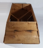 Vintage Early Mojonnier Inc Blue Mountain Brand Long Green Asparagus Vegetable Wooden Food Crate Walla Walla, Washington