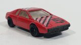Vintage Unknown Brand Lotus #5 Red Die Cast Toy Exotic Car Vehicle