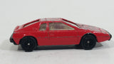 Vintage Unknown Brand Lotus #5 Red Die Cast Toy Exotic Car Vehicle