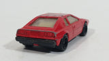 Vintage Unknown Brand Lotus #5 Red Die Cast Toy Exotic Car Vehicle