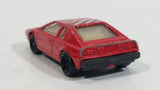 Vintage Unknown Brand Lotus #5 Red Die Cast Toy Exotic Car Vehicle