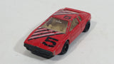 Vintage Unknown Brand Lotus #5 Red Die Cast Toy Exotic Car Vehicle