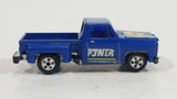 Vintage Universal Products "Power" Chevy Stepside Truck Blue Die Cast Toy Car Vehicle Made in Hong Kong