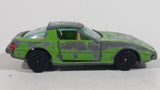 Vintage Yatming Mazda RX-7 "Ricky" Green No. 69 Die Cast Toy Car Vehicle with Opening Doors