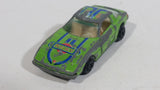 Vintage Yatming Mazda RX-7 "Ricky" Green No. 69 Die Cast Toy Car Vehicle with Opening Doors